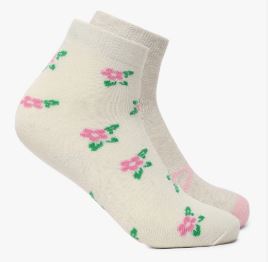 Random Colors 2 Pair Of Ankle Socks Combo for All Seasons